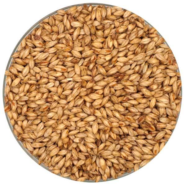 Detail view of Briess Cherrywood Smoked Malt