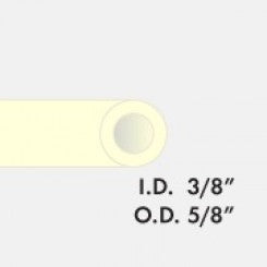 3/8" ID Thermoplastic Hi-Temp Tubing Measurements