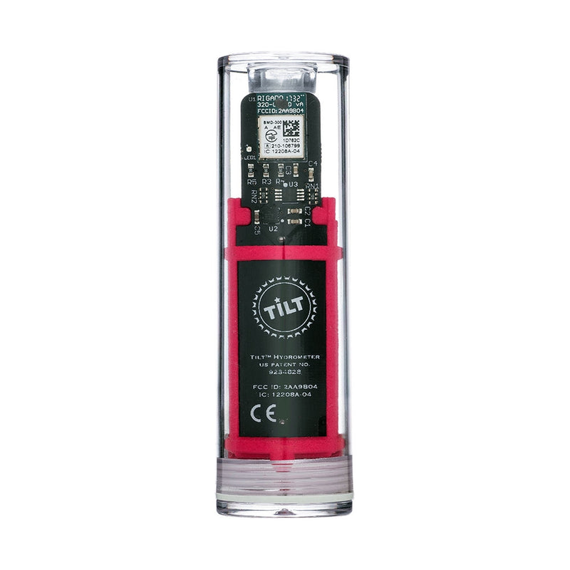 Pink Tilt Digital Hydrometer and Thermometer