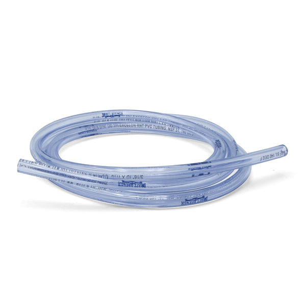 Coiled-up blue 3/16 inch internal diameter Beverage Tubing
