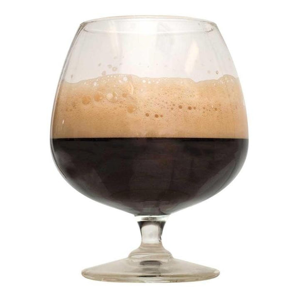Peanut Butter Cup Stout in a drinking glass